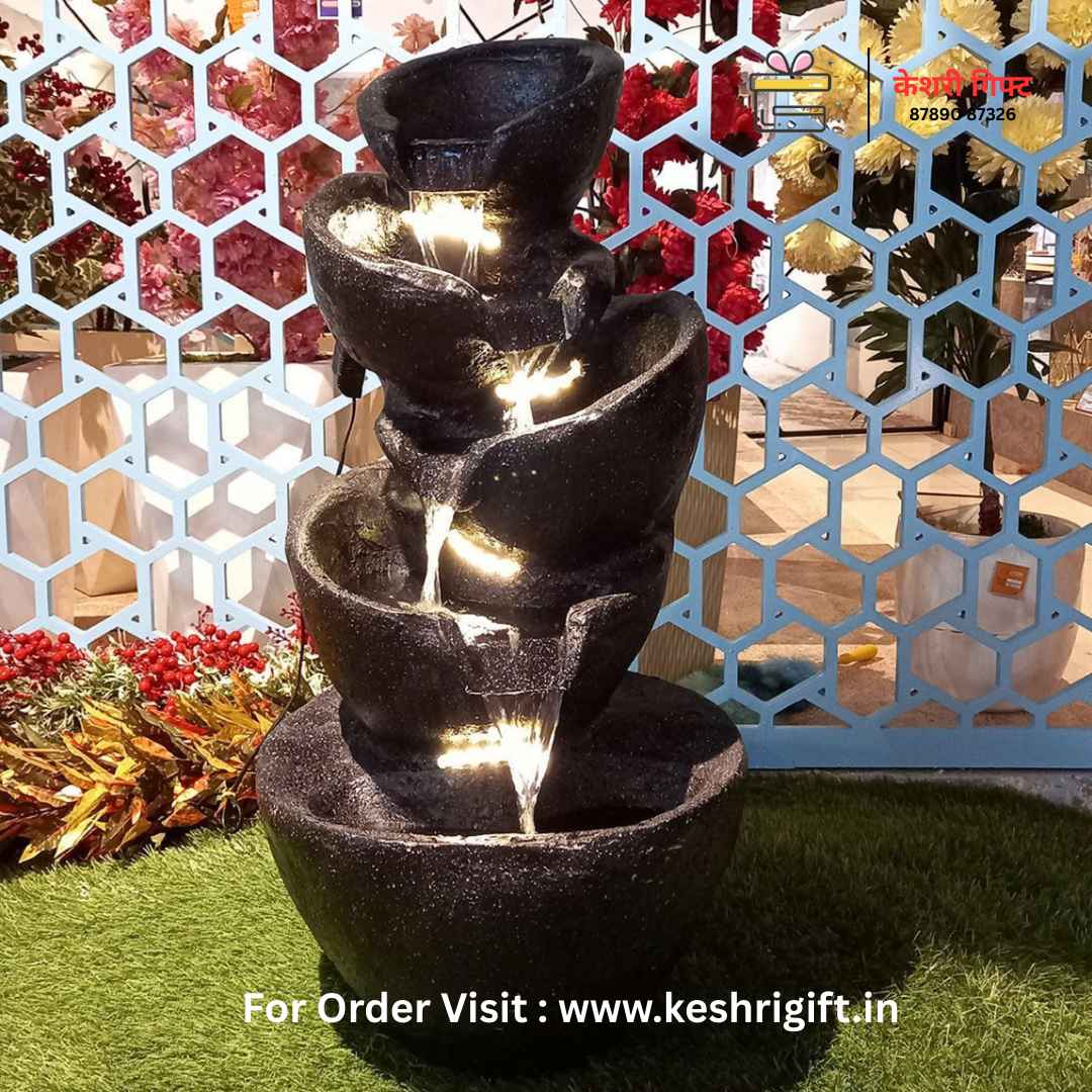 Water Fountain With Light - 30 inch 5 Step