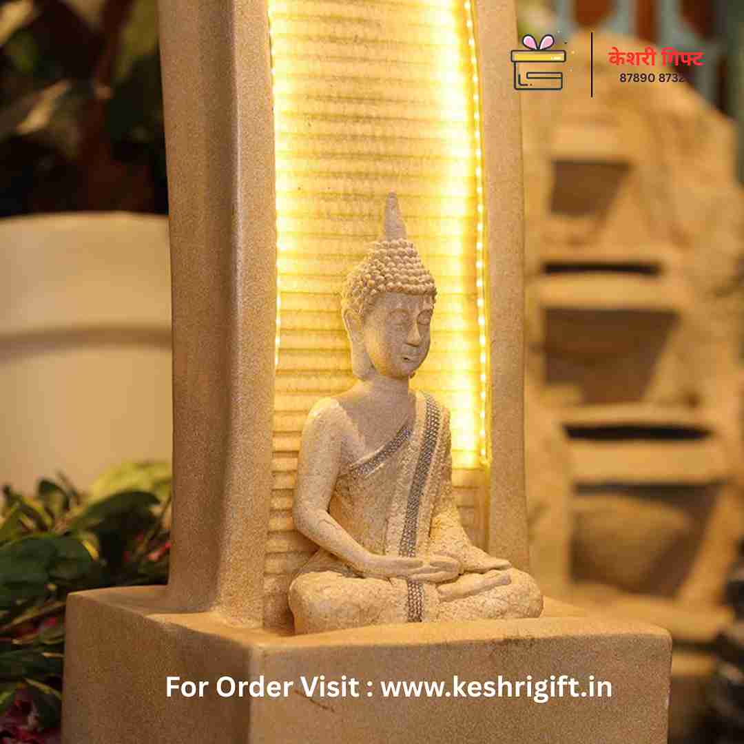 Water Fountain with Light - 30 inch