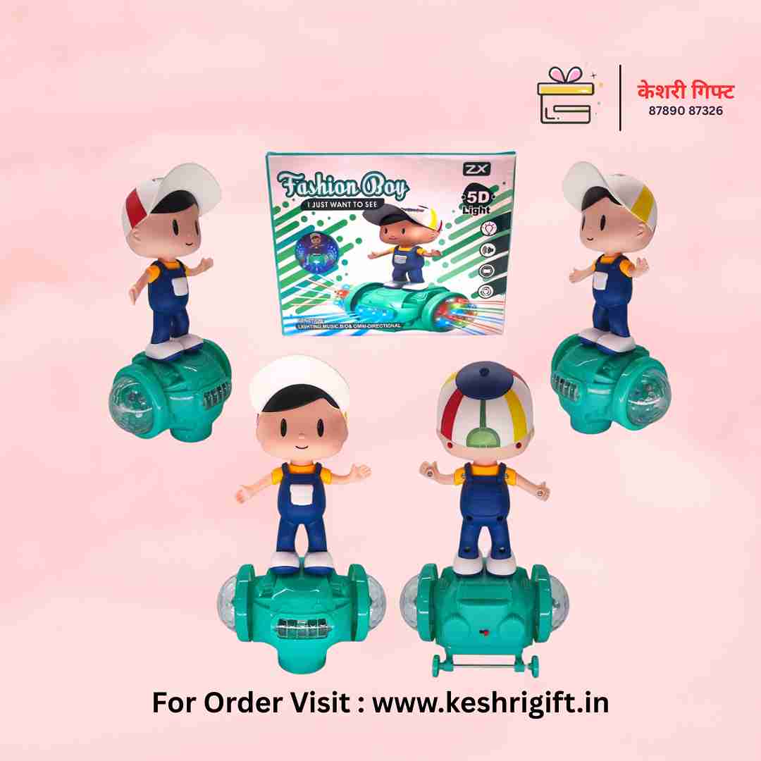 Fashion Boy with 3D Light & Music