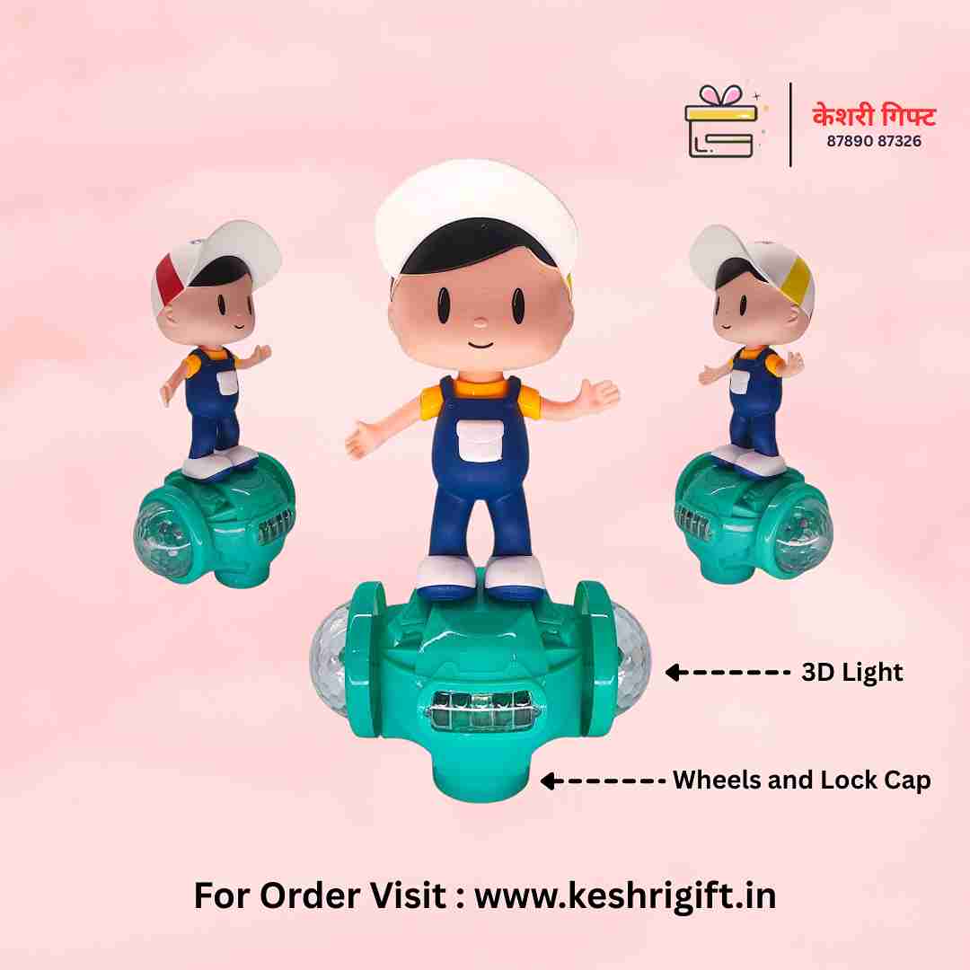 Fashion Boy with 3D Light & Music