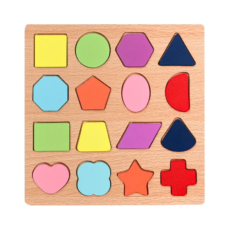 Wooden Shapes Puzzle