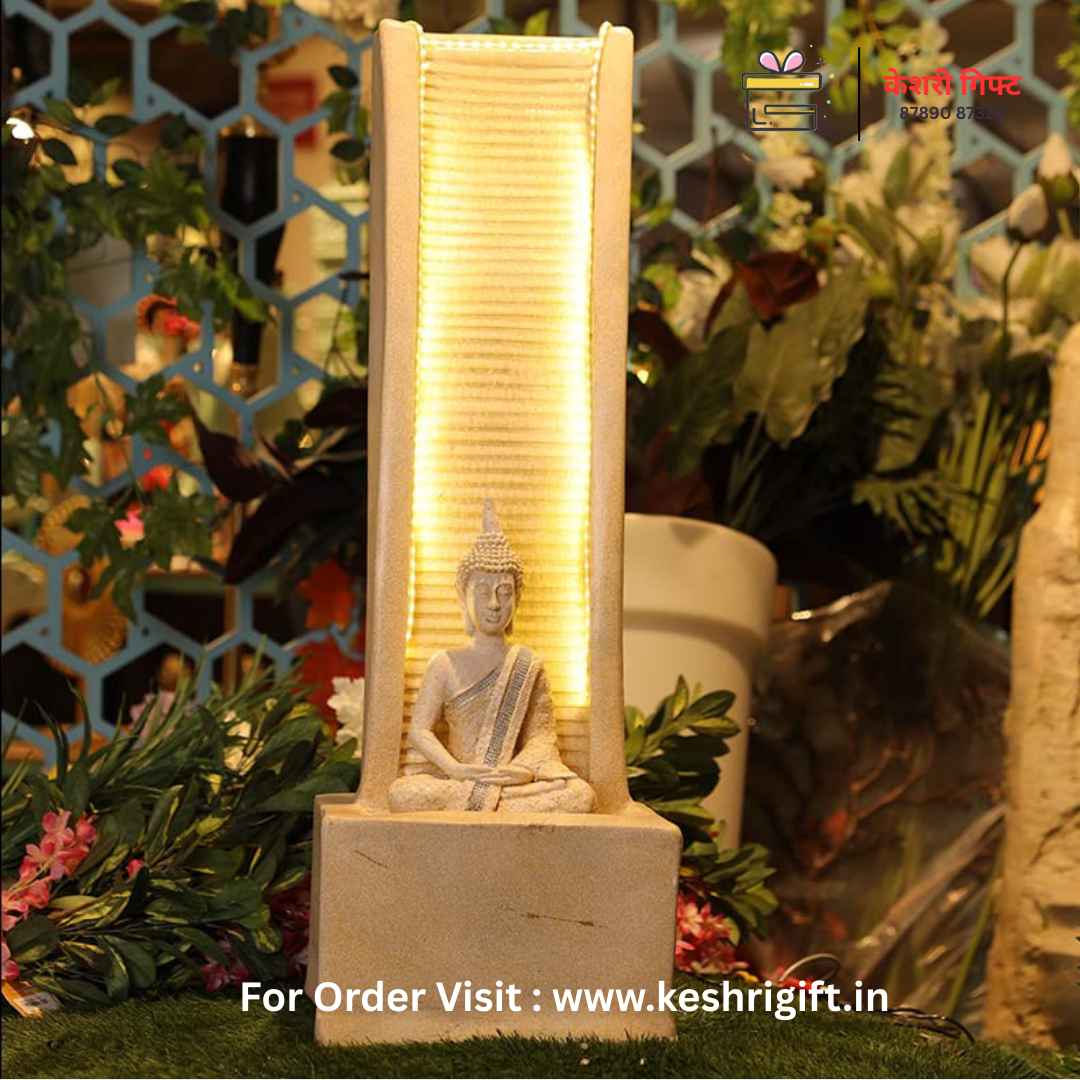 Water Fountain with Light - 30 inch