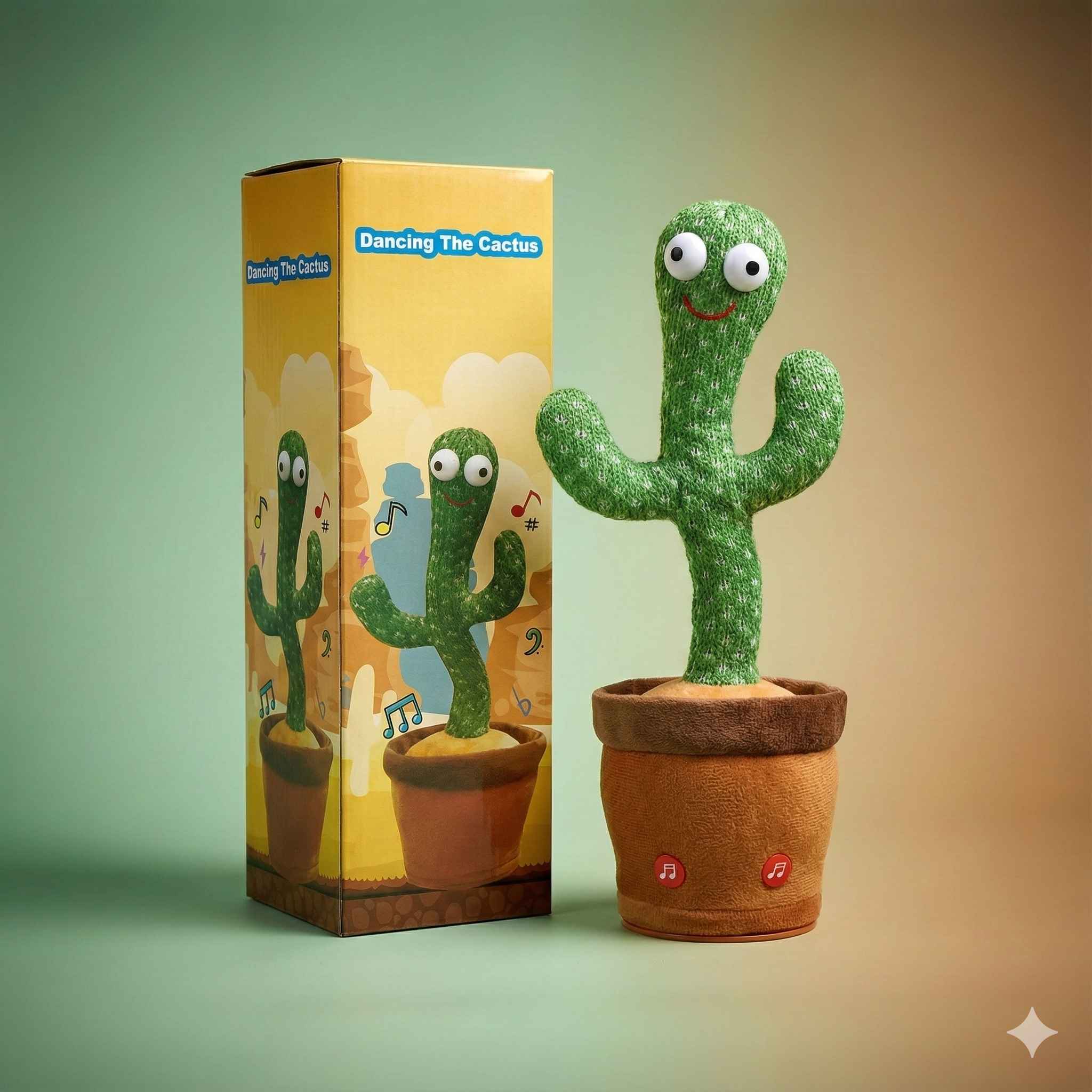 Dancing Cactus - Light Music & Repeat