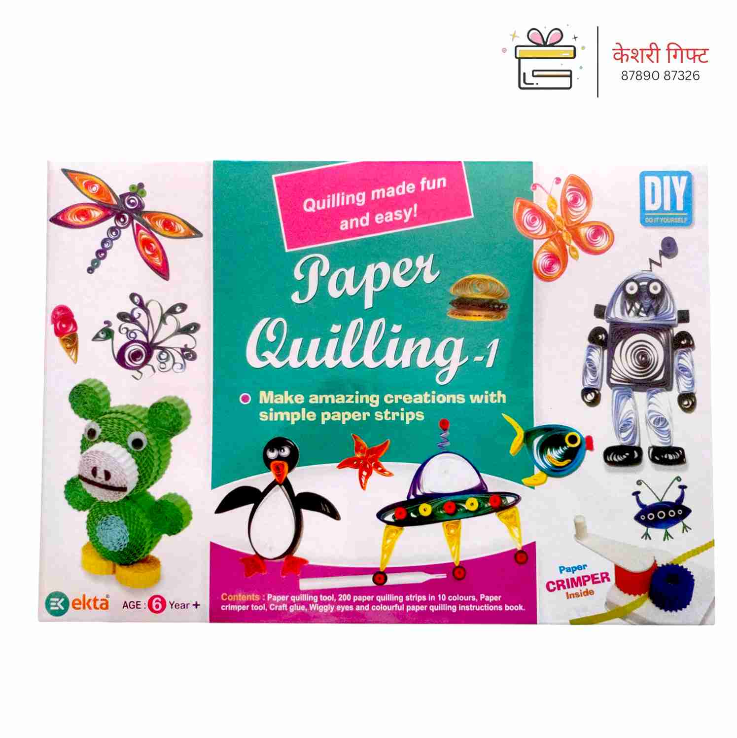 Paper Quilling - Ekta