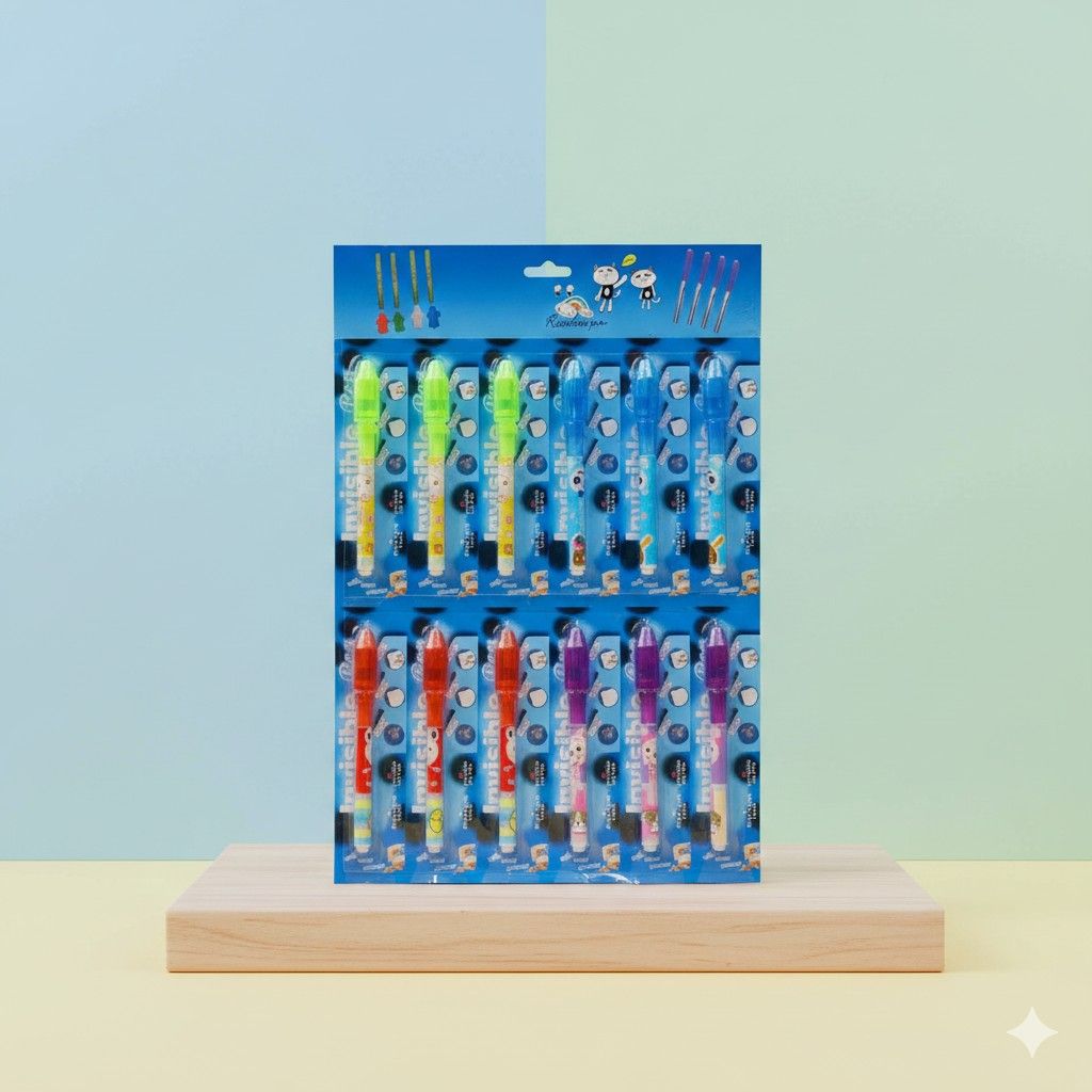 Invisible Pen with Blue Light