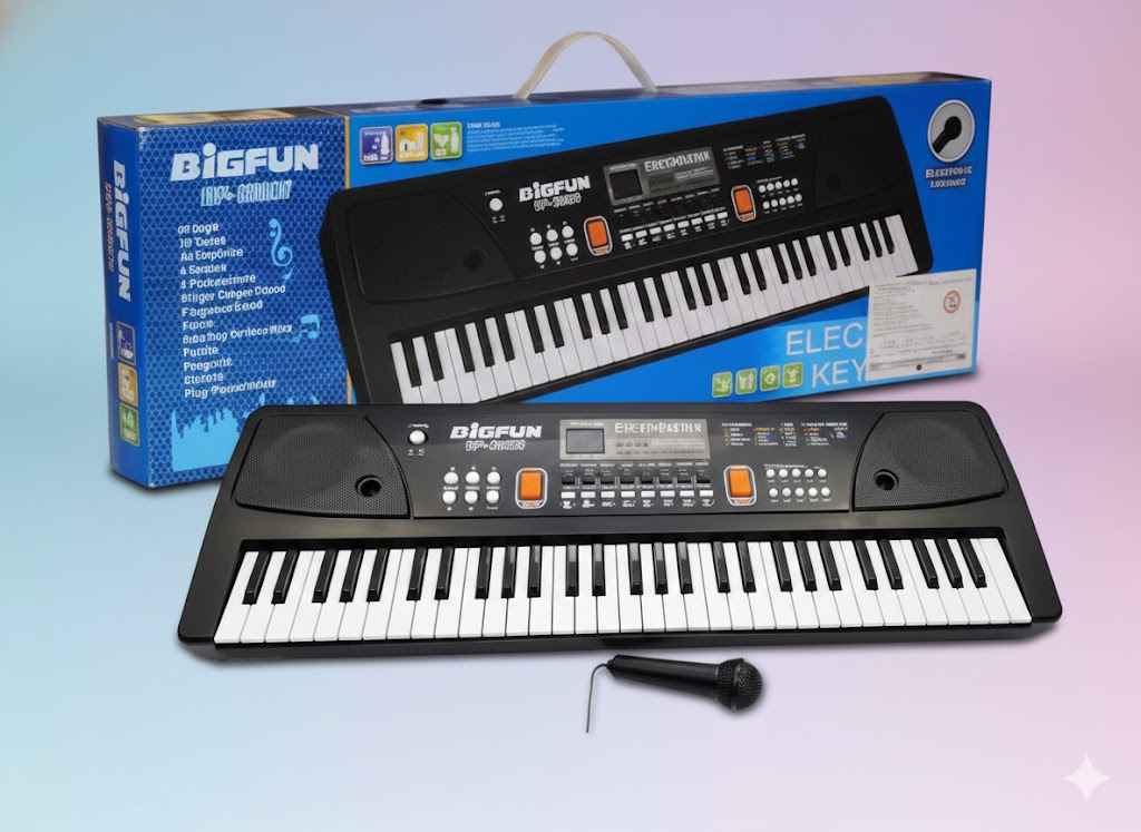 Bigfun Paino 61 Keys - Real Music Record & Replay