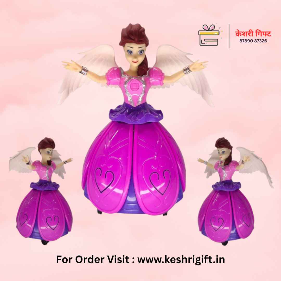 Angle Girl with Light & Music