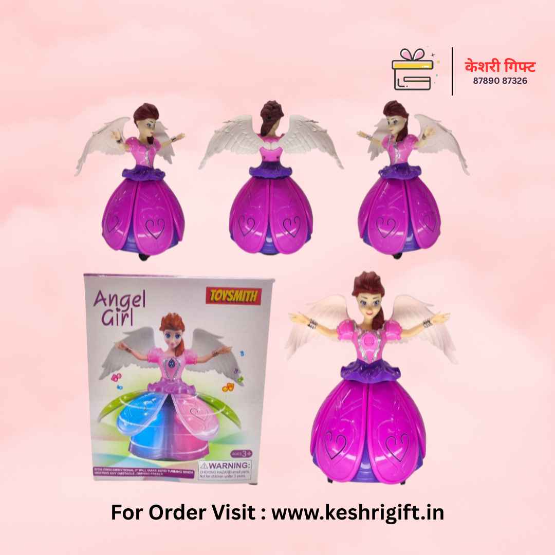 Angle Girl with Light & Music