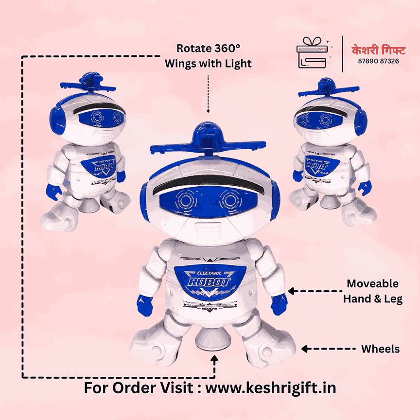 Dancing Robot - Light & Music