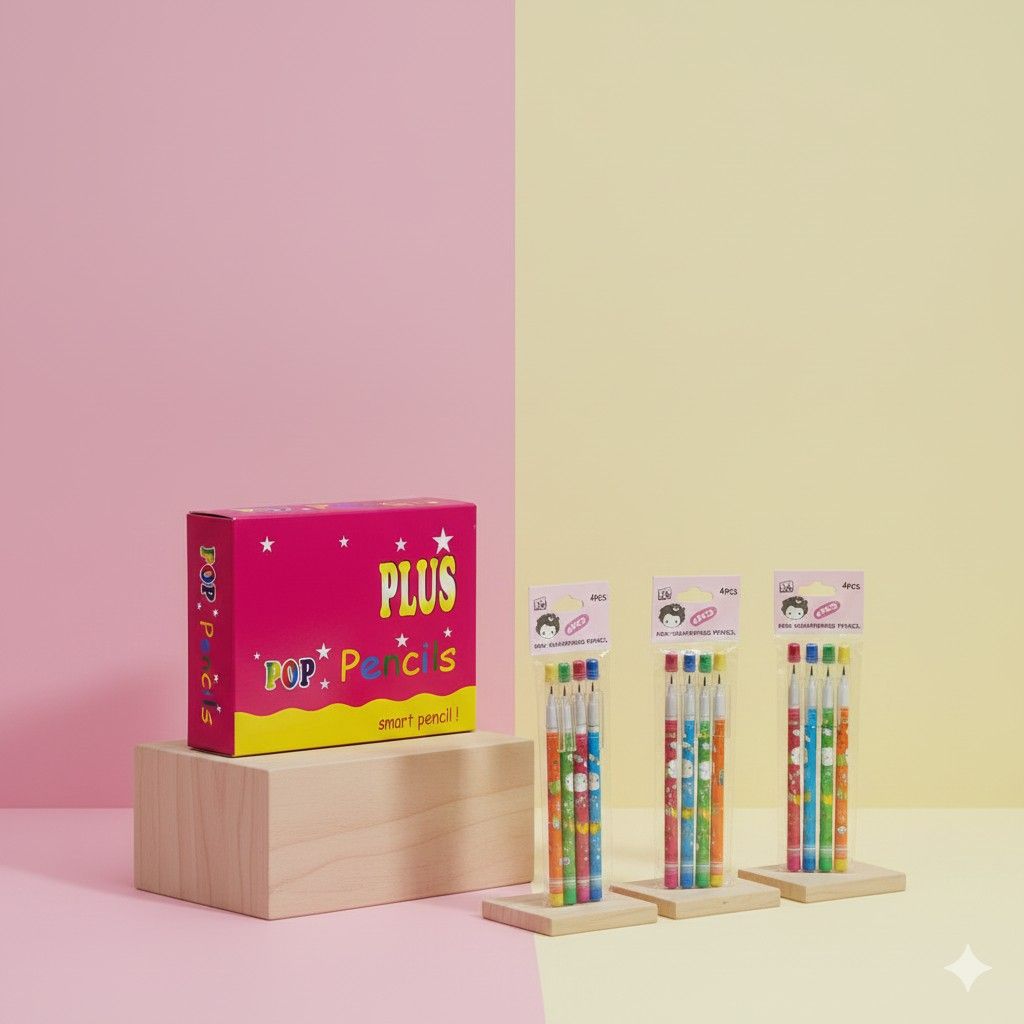 Push Pencil 4pcs Set