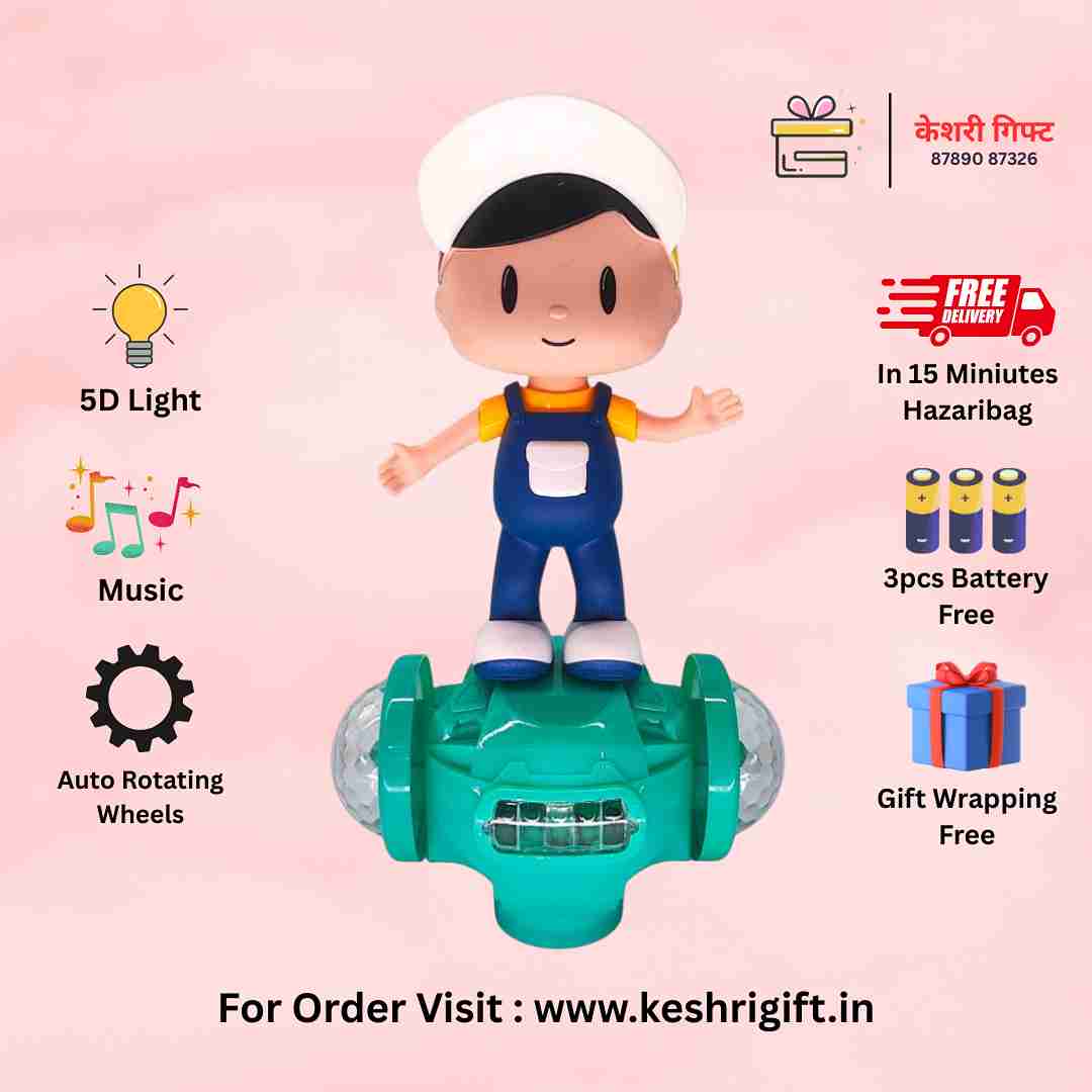 Fashion Boy with 3D Light & Music