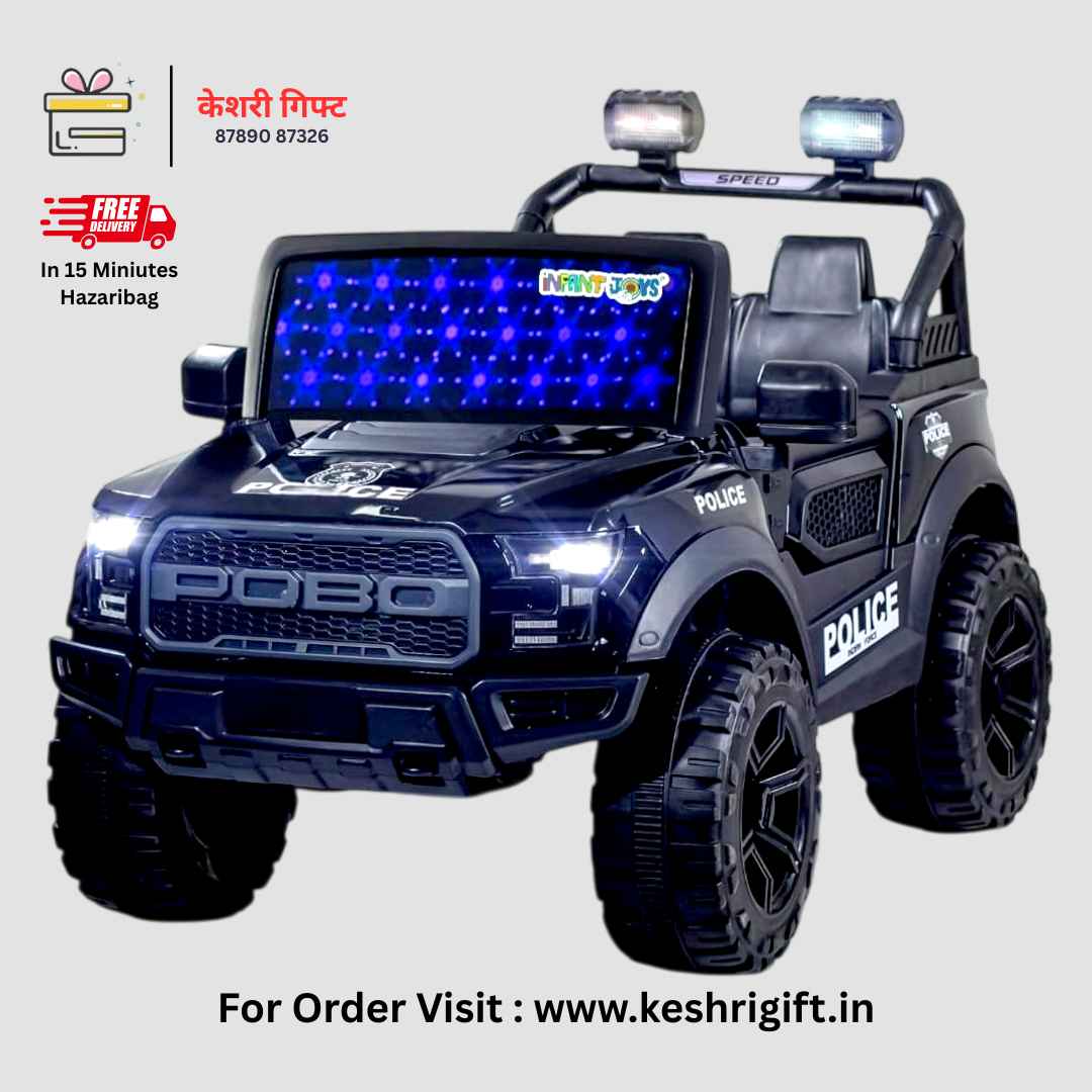 Pobo Jeep 4 x 4 Large Size Black