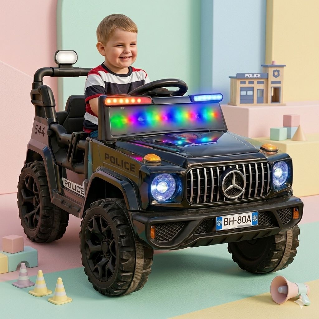 BH 80A Jeep 4 x 4 Samll | Black | Kids Jeep