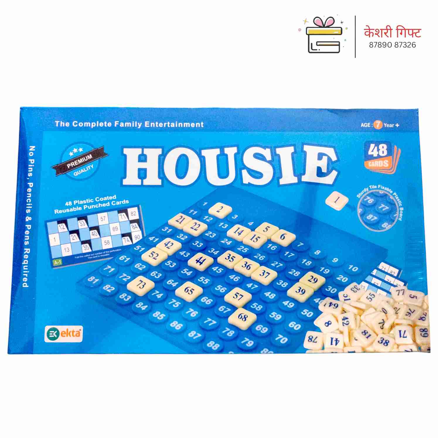 Housie with 48 Cards - Ekta