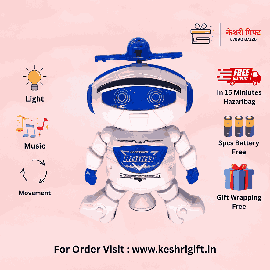 Dancing Robot - Light & Music